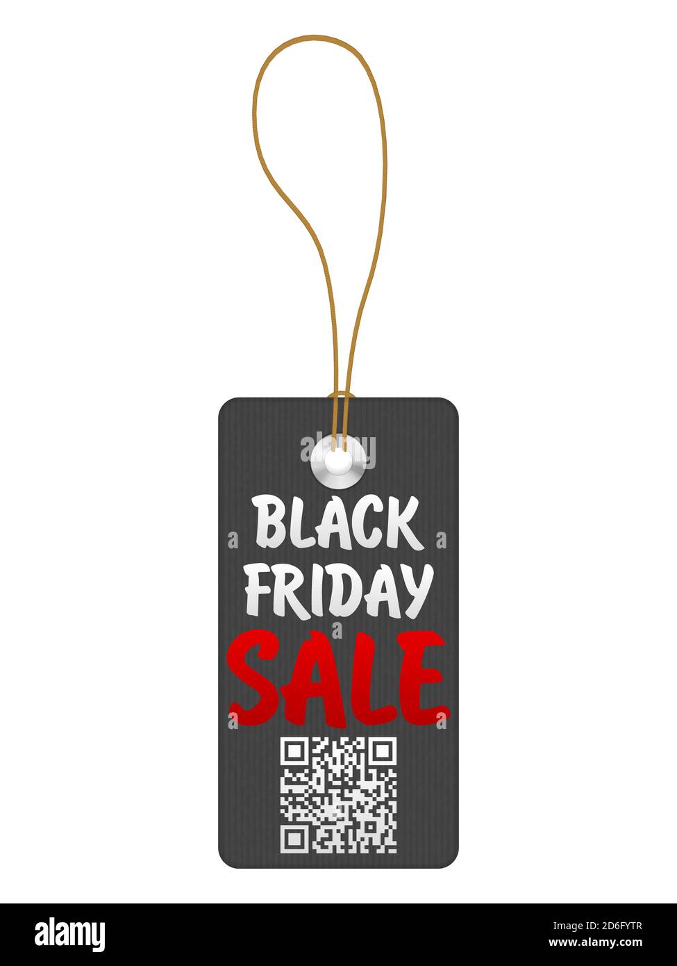 Black friday tag on a white background. Vector illustration Stock Photo ...