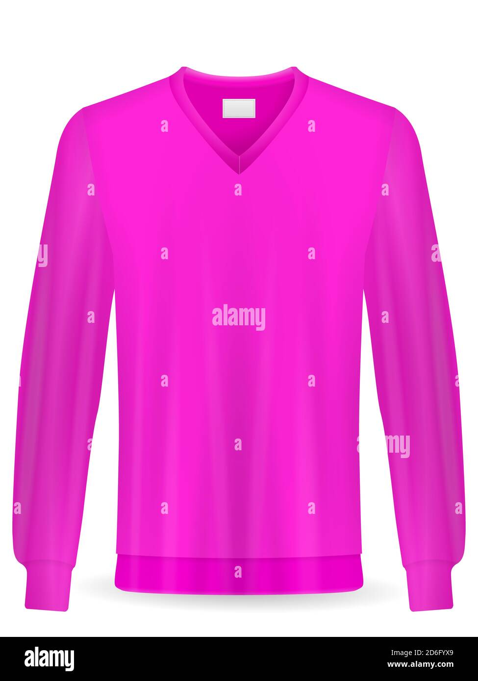 Sweatshirt on a white background. Vector illustration Stock Photo - Alamy