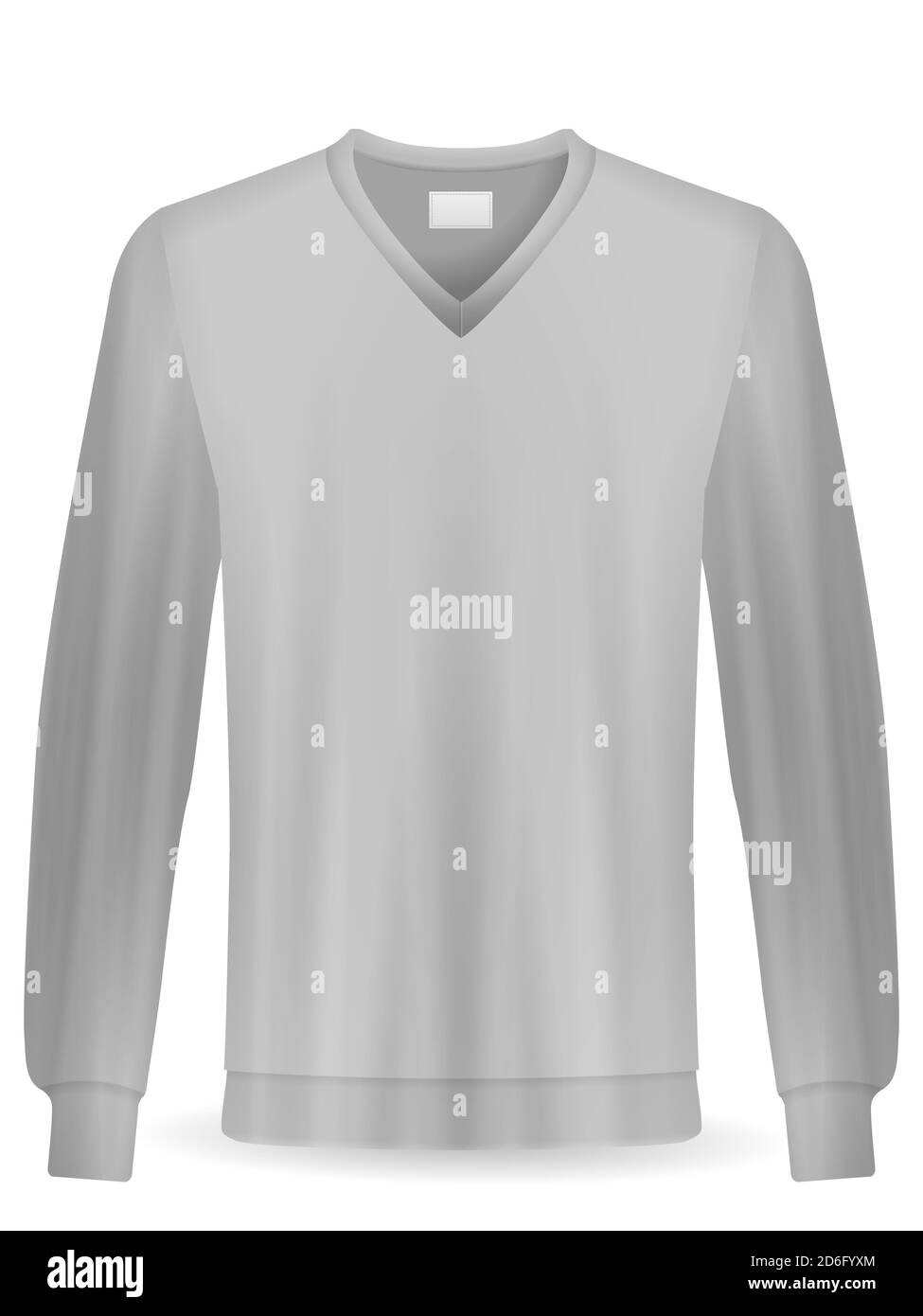 Sweatshirt on a white background. Vector illustration Stock Photo - Alamy