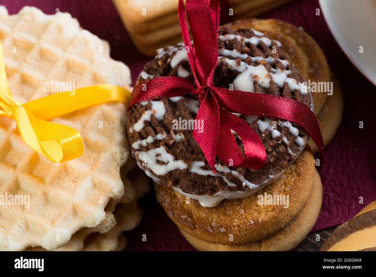 Sweets for coffee break Stock Photo - Alamy