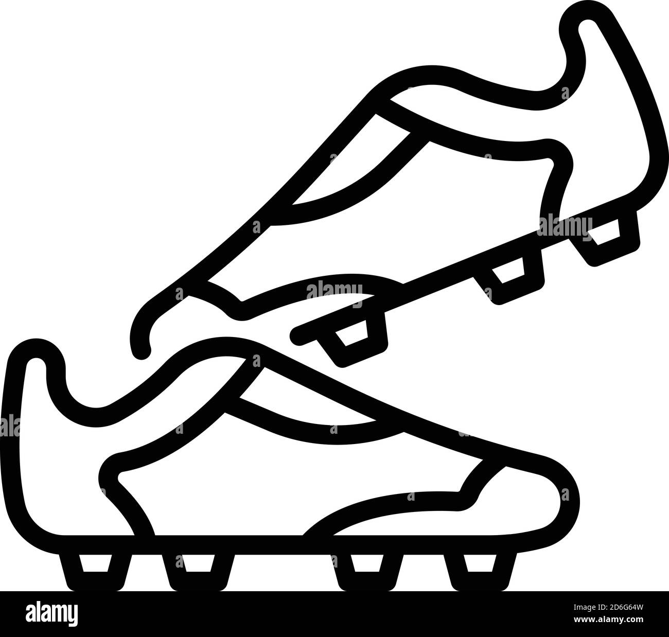 Soccer shoes icon, outline style Stock Vector Image & Art - Alamy