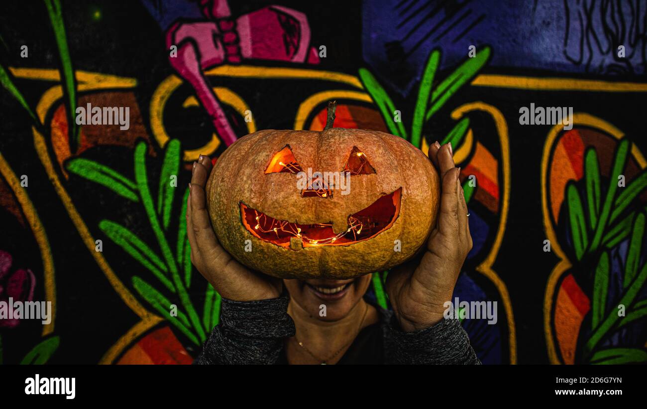 Happy pumpkin day hires stock photography and images Alamy