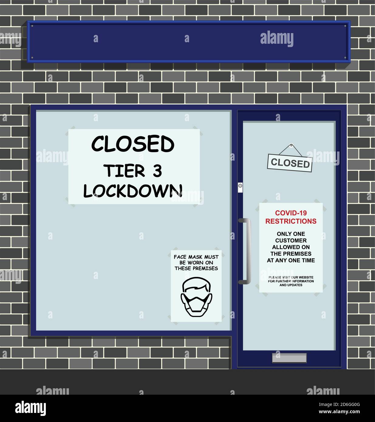 Shopfront uk Stock Vector Images Alamy