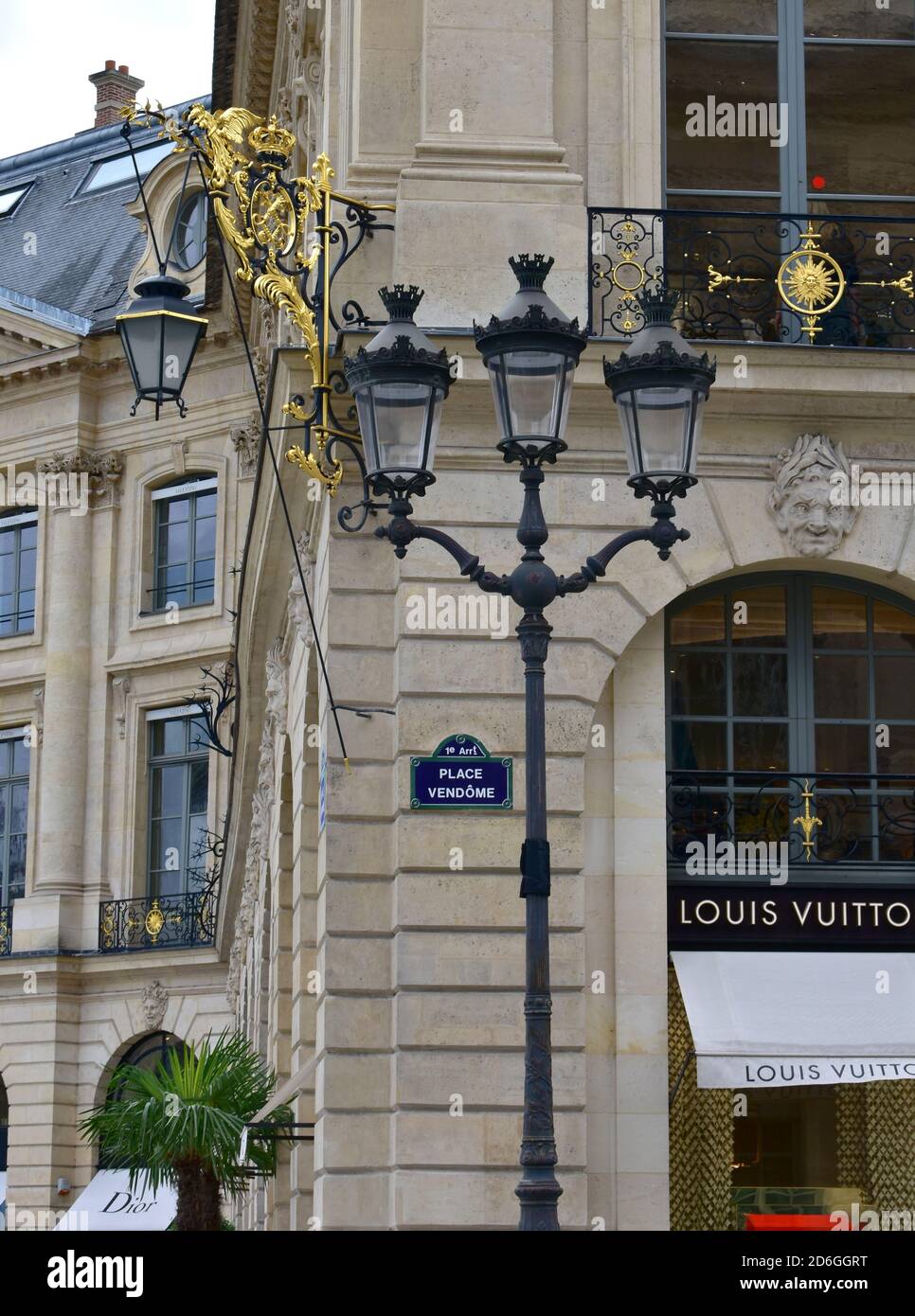 The flagship Louis Vuitton store at Place Vendome, Paris, France Stock  Photo - Alamy