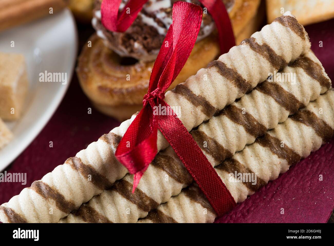 Sweets for coffee break Stock Photo - Alamy