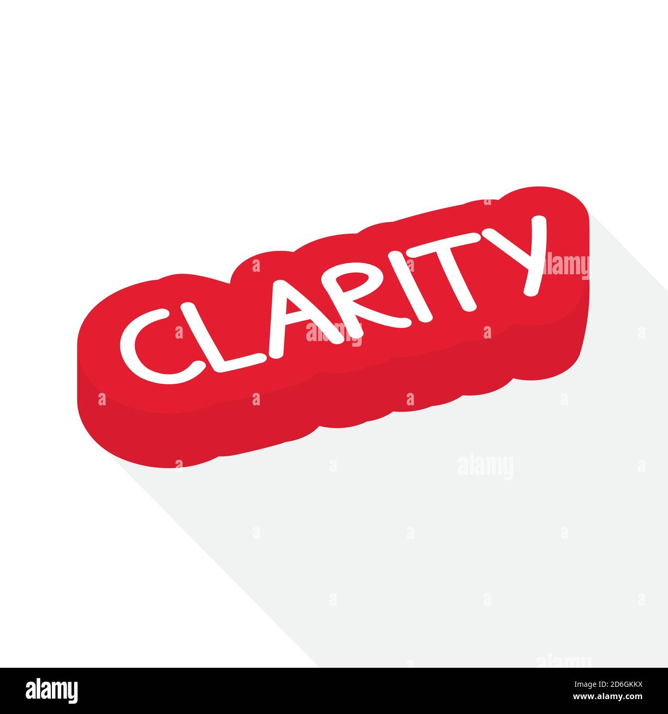 Clarity Word Concept Vector Illustration Stock Vector Image And Art Alamy