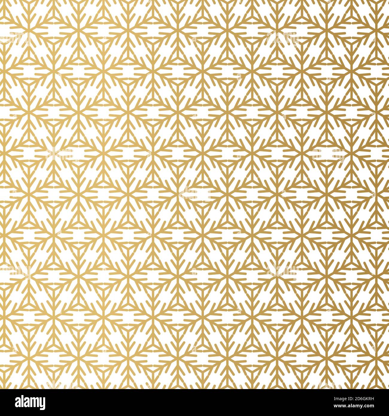 golden snowflake christmas background - vector illustration Stock ...