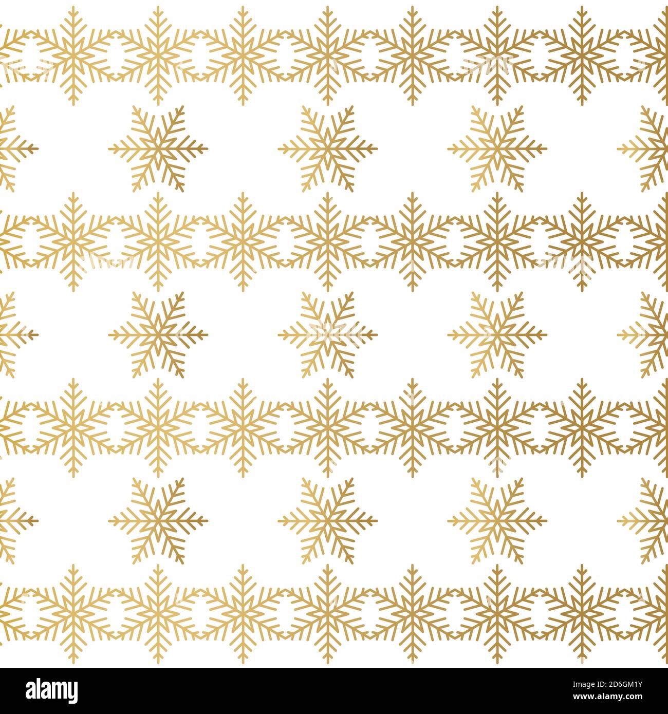 golden snowflake christmas background - vector illustration Stock ...