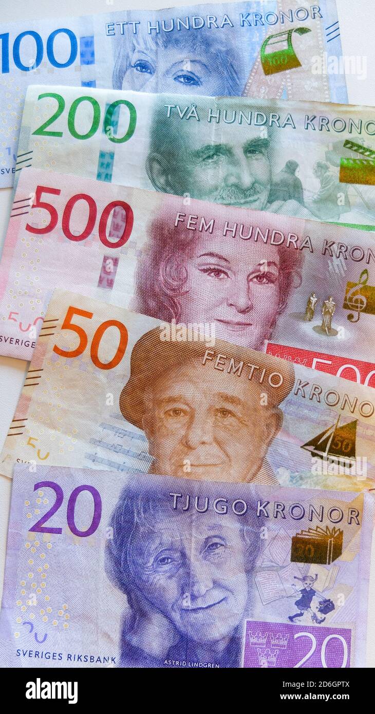 Swedish krona hi-res stock photography and images - Alamy