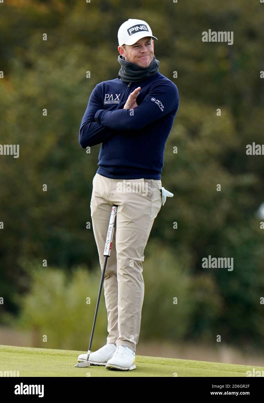 South Africa's Brandon Stone reacts to missed putt on the 6th during day  three of The Scottish Championship at Fairmont St Andrews Stock Photo -  Alamy