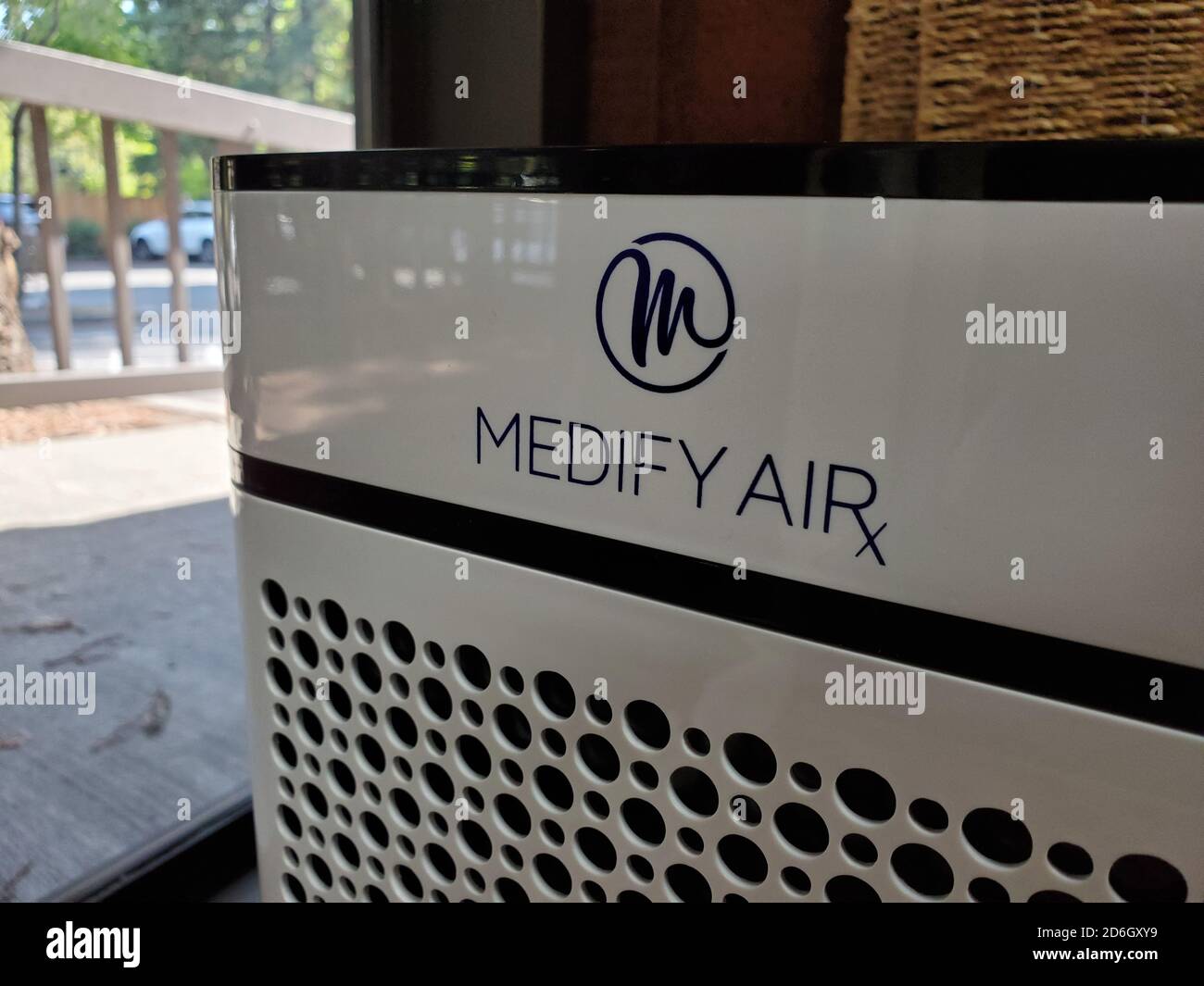 Close-up of Medify Air clinical air purifier in a medical office in Walnut Creek, California, August 26, 2020. () Stock Photo
