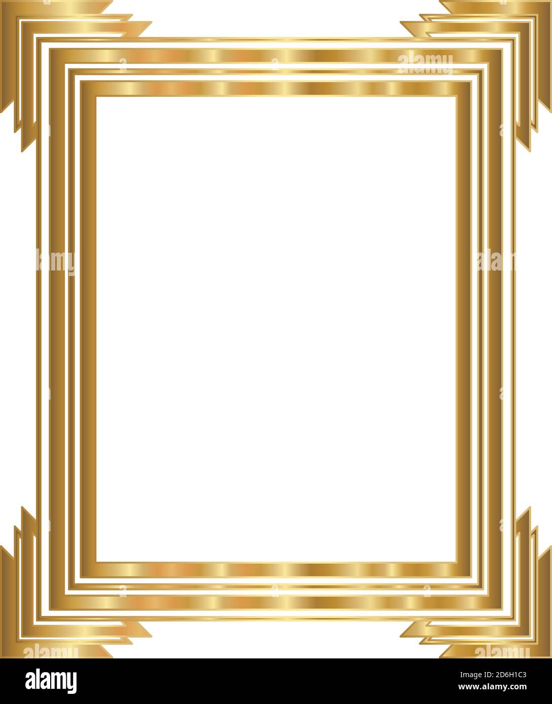 modern frame gold vector design Stock Vector Image & Art - Alamy