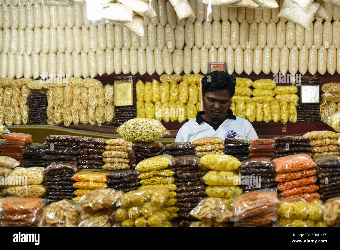 KOCHI INDIA Night Photo Of MG Road Ernakulam Kochi Indian Sales Man Or
