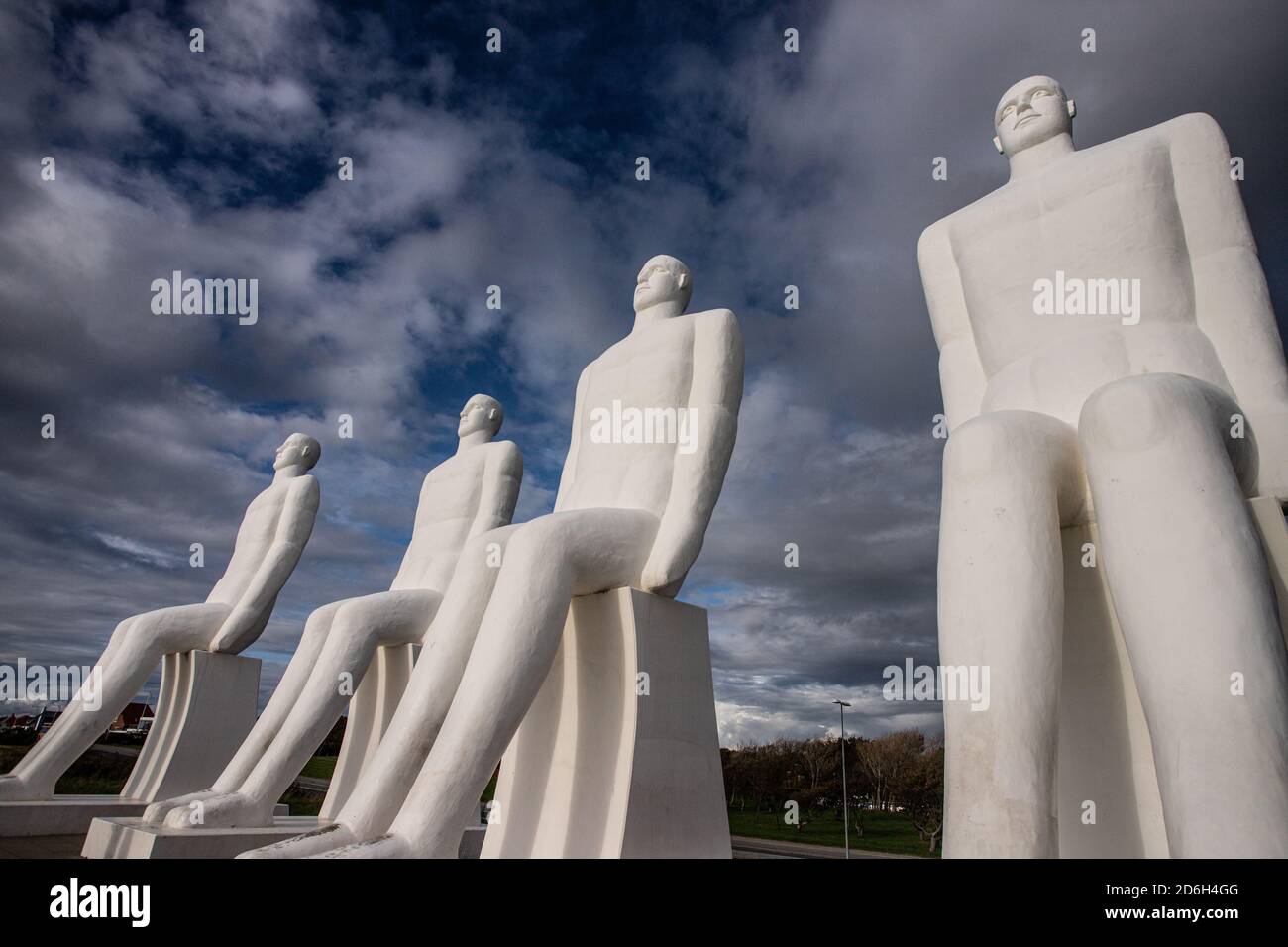 Esbjerg monument, Denmark Stock Photo