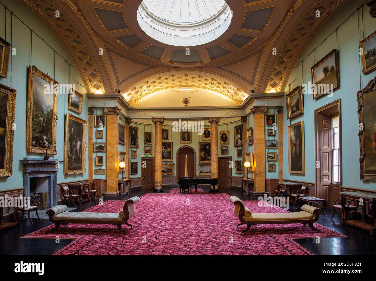 The Picture Gallery, Paxton House is a historic house at Paxton, Scottish Borders, Scotland
