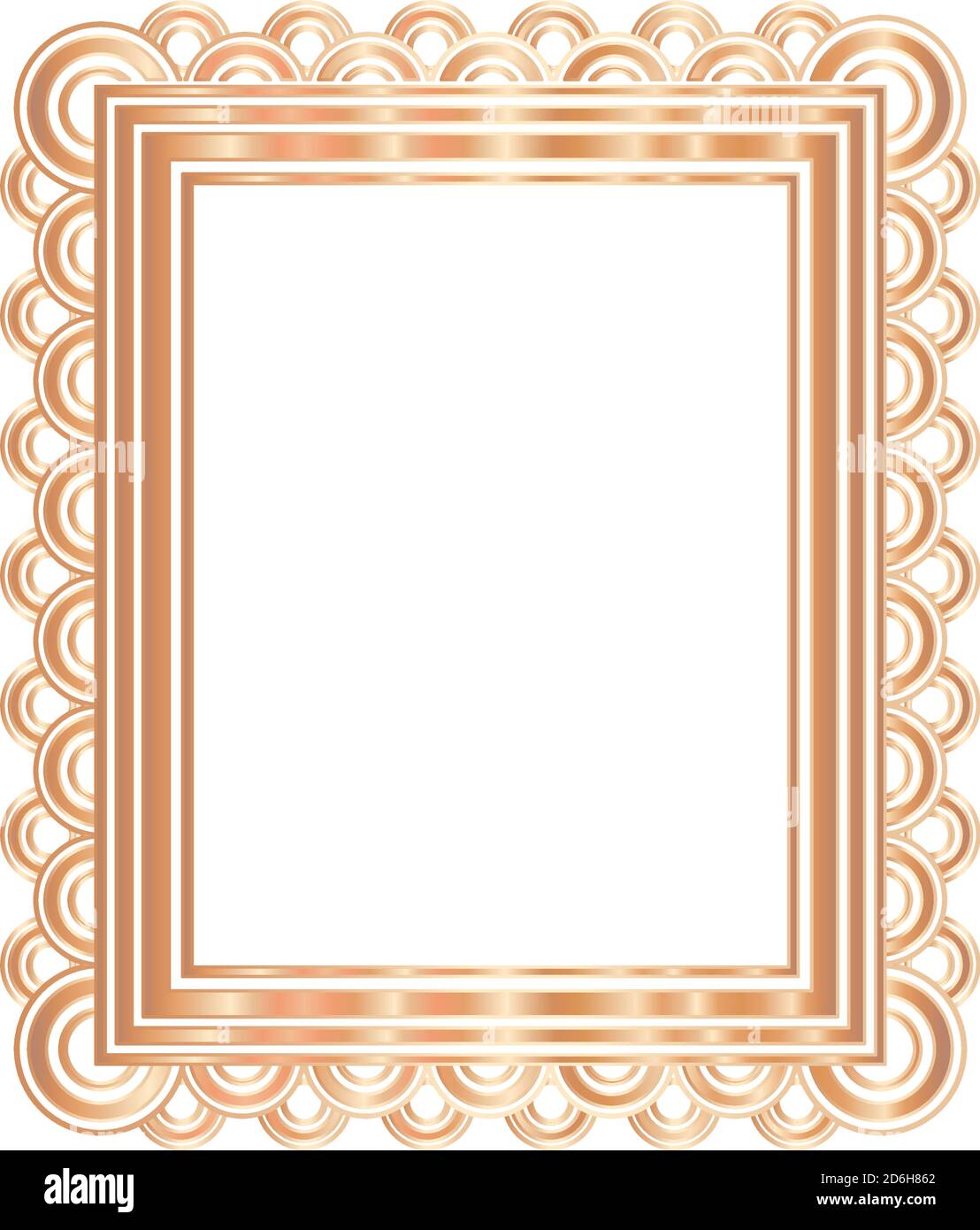modern frame gold vector design Stock Vector Image & Art Alamy