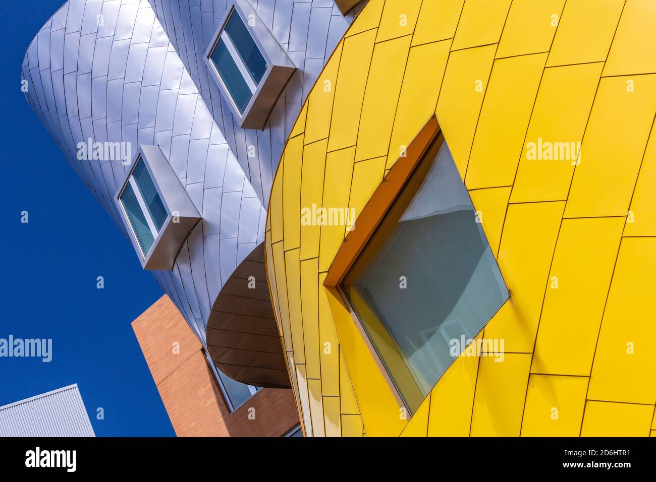 The Ray and Maria Stata Center or Building 32, designed by Frank Gehry ...