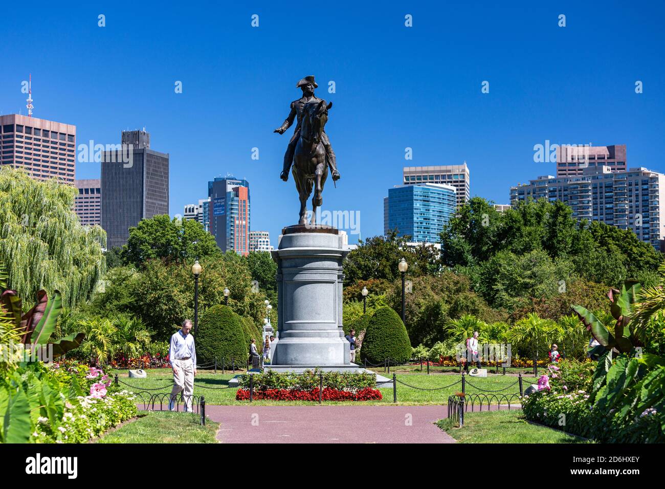 Washington Statue, Boston Public Garden, Boston, Massachusetts