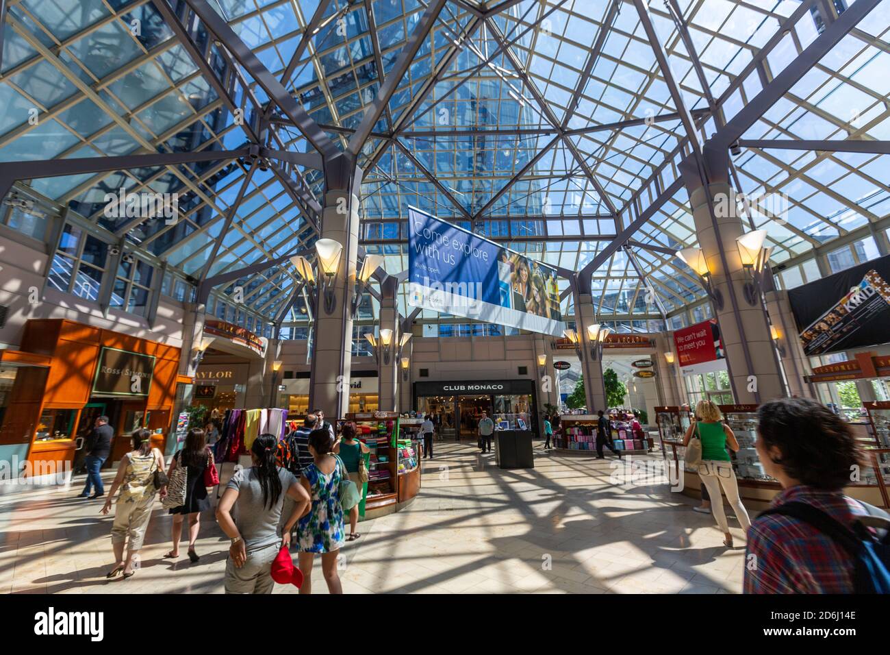 shops at Prudential center in Boston MA Stock Photo - Alamy