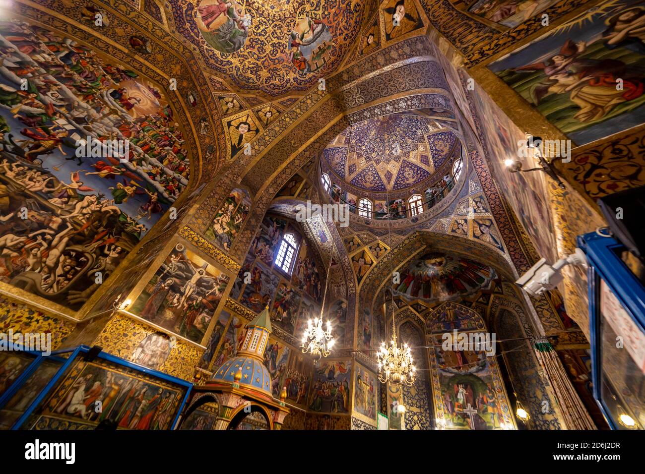 Vank church in Isfahan, Iran Stock Photo