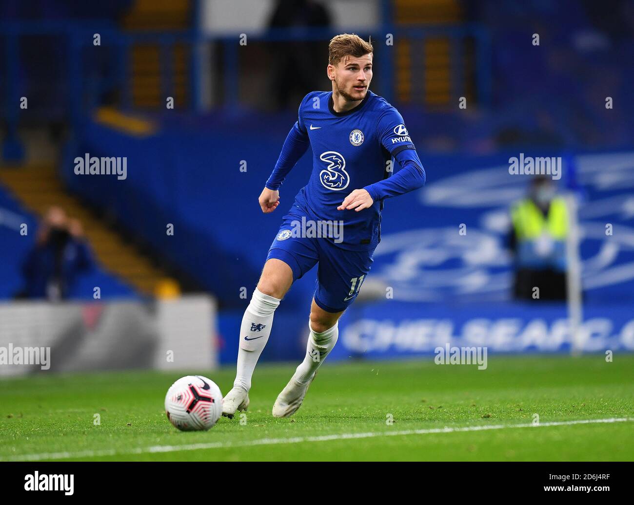 London, England, 17th Oct 2020  Timo Werner  Chelsea v Southampton.  Premier League. Credit : Mark Pain / Alamy Live News Stock Photo