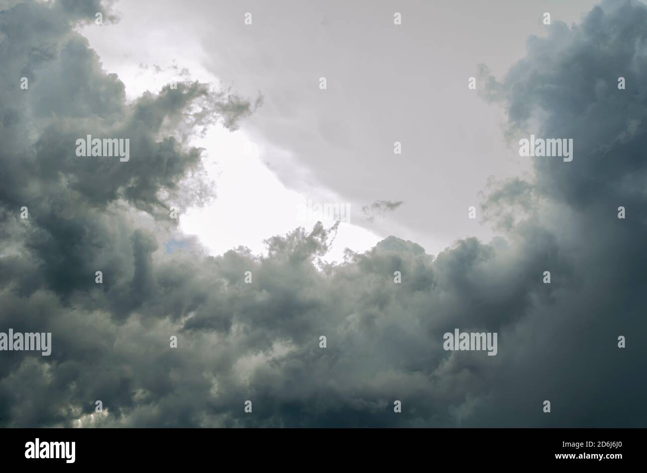 Dark Rain Clouds In the Sky Stock Photo - Alamy