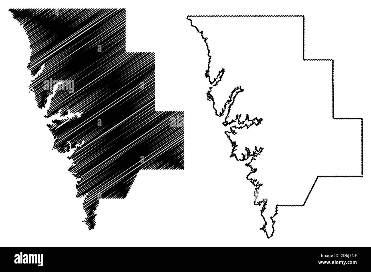 Sabine County, Louisiana (U.S. county, United States of America, USA, U