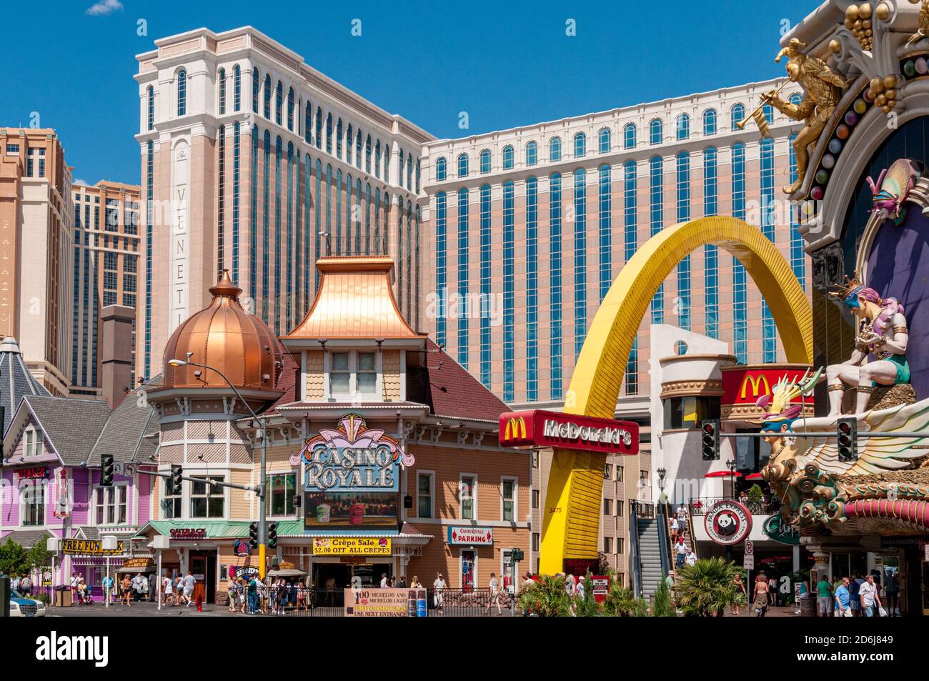 Las Vegas Neon Stock Photo