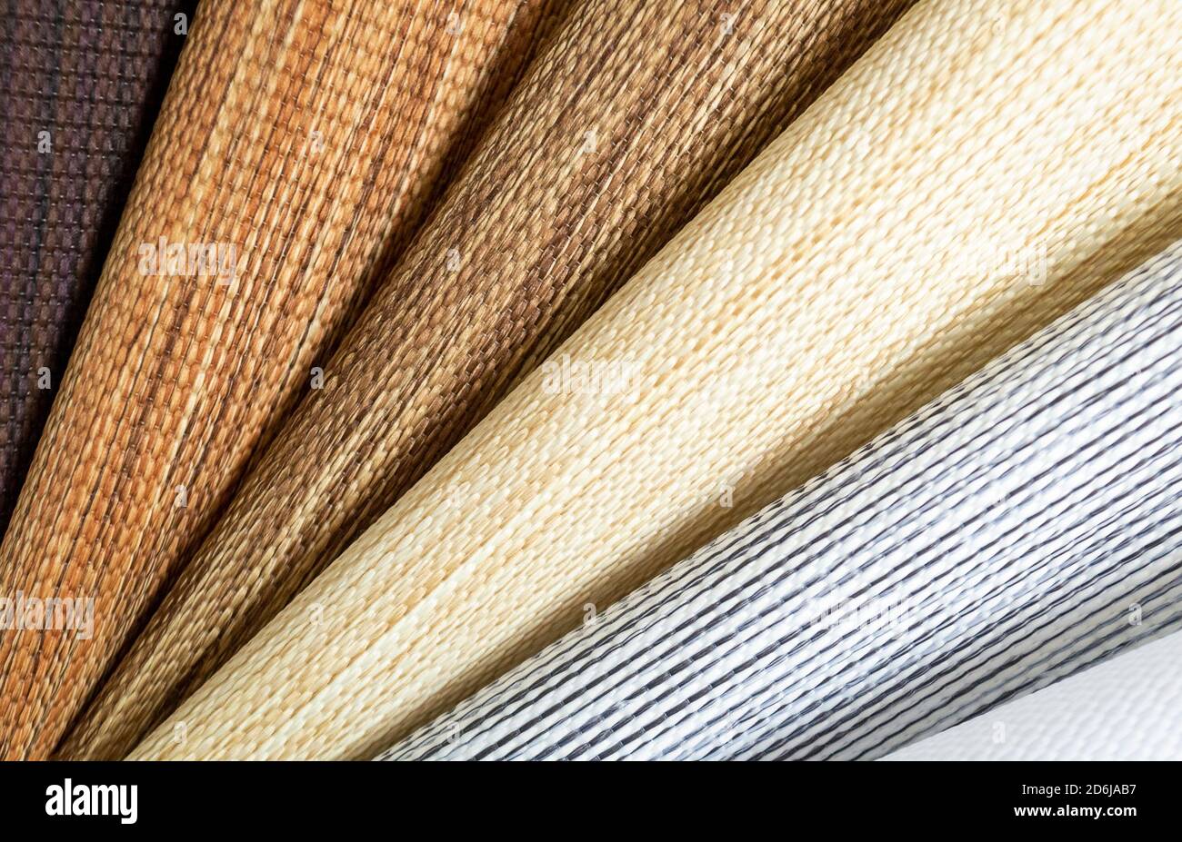 Various natural fabric samples background Stock Photo Alamy