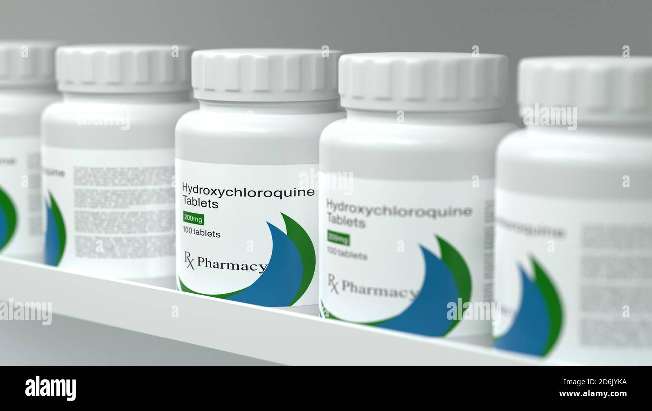 Antimalarial drug on pharmacy shelf hires stock photography and images