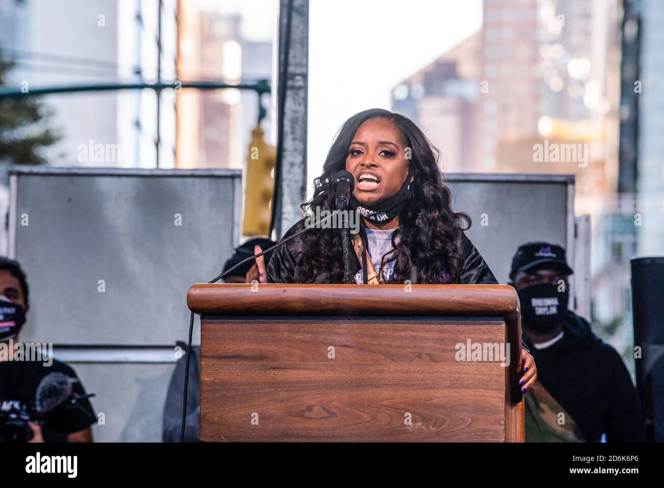 Tamika mallory rally hi-res stock photography and images - Alamy