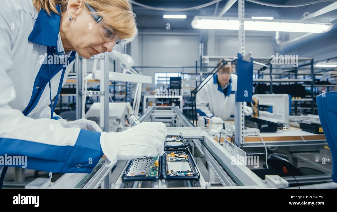 Installation of printed circuit boards hi-res stock photography and ...