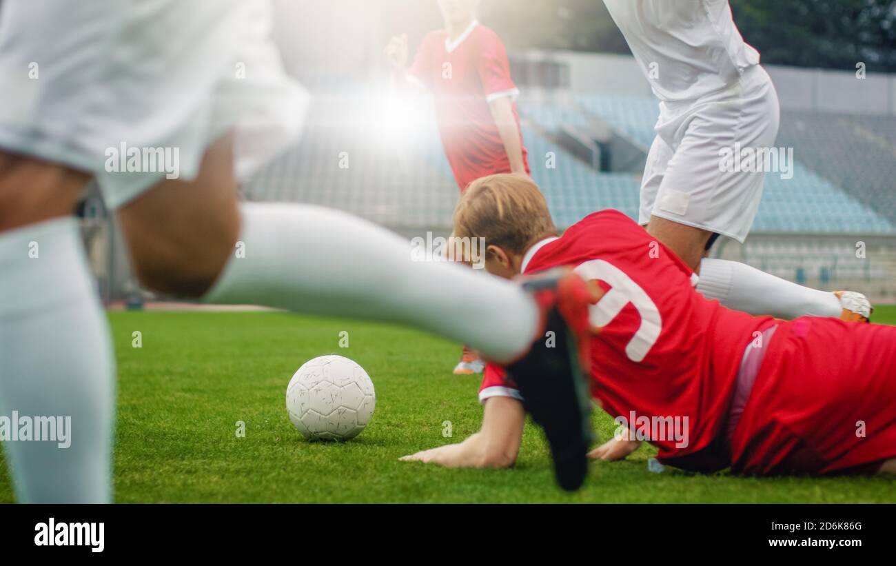 sportnation soccer player falls
