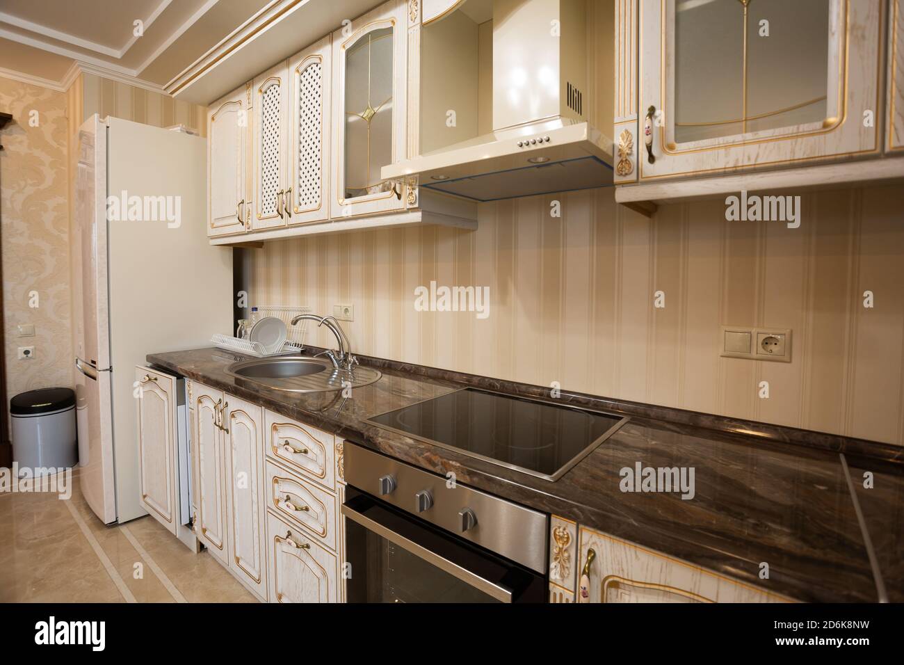 Luxury dining room interior modern apartment, apartment comfort Stock ... - High-End Apartment Living With Private Dining