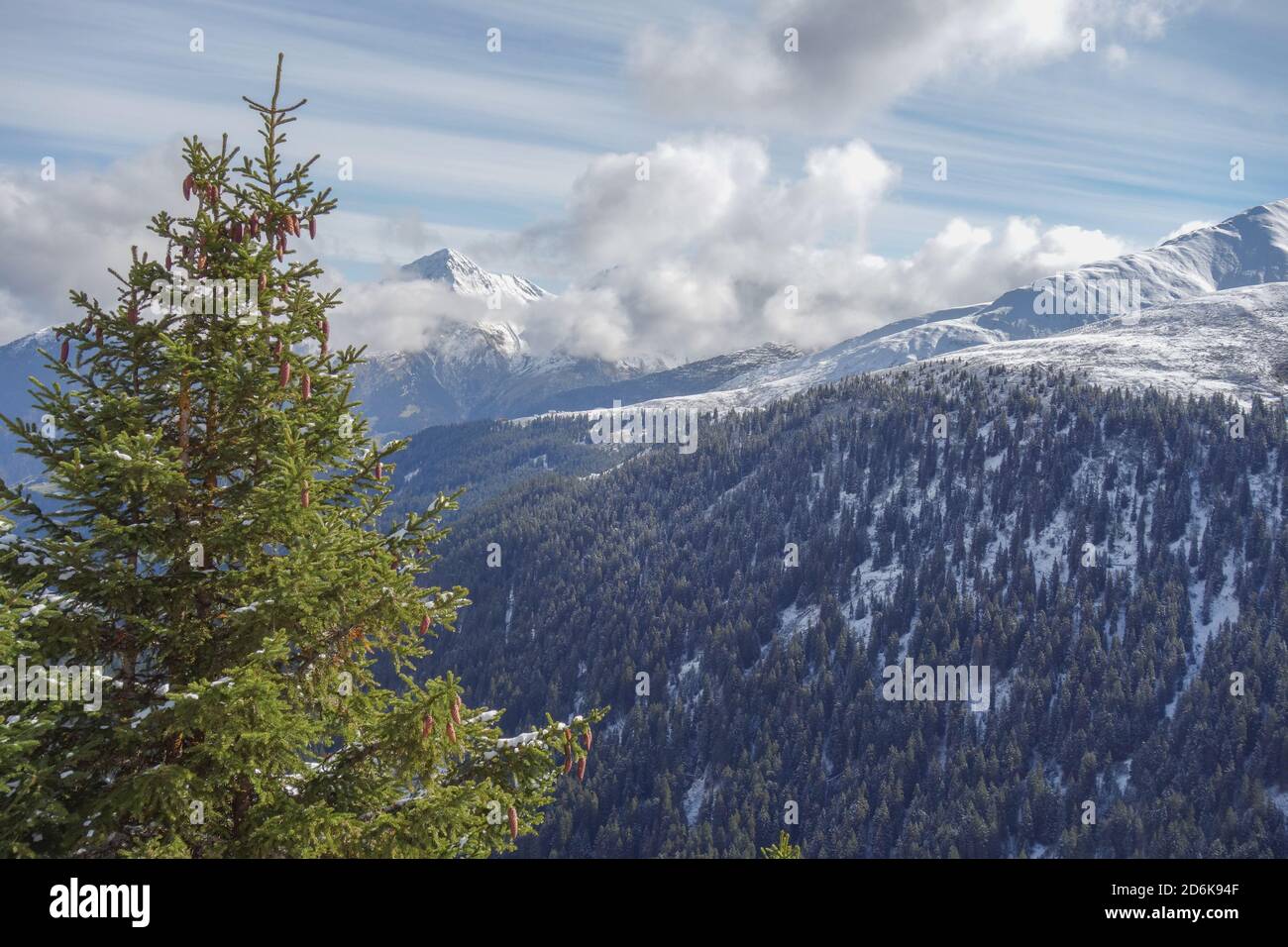 Autumn time in the swiss alps Stock Photo - Alamy