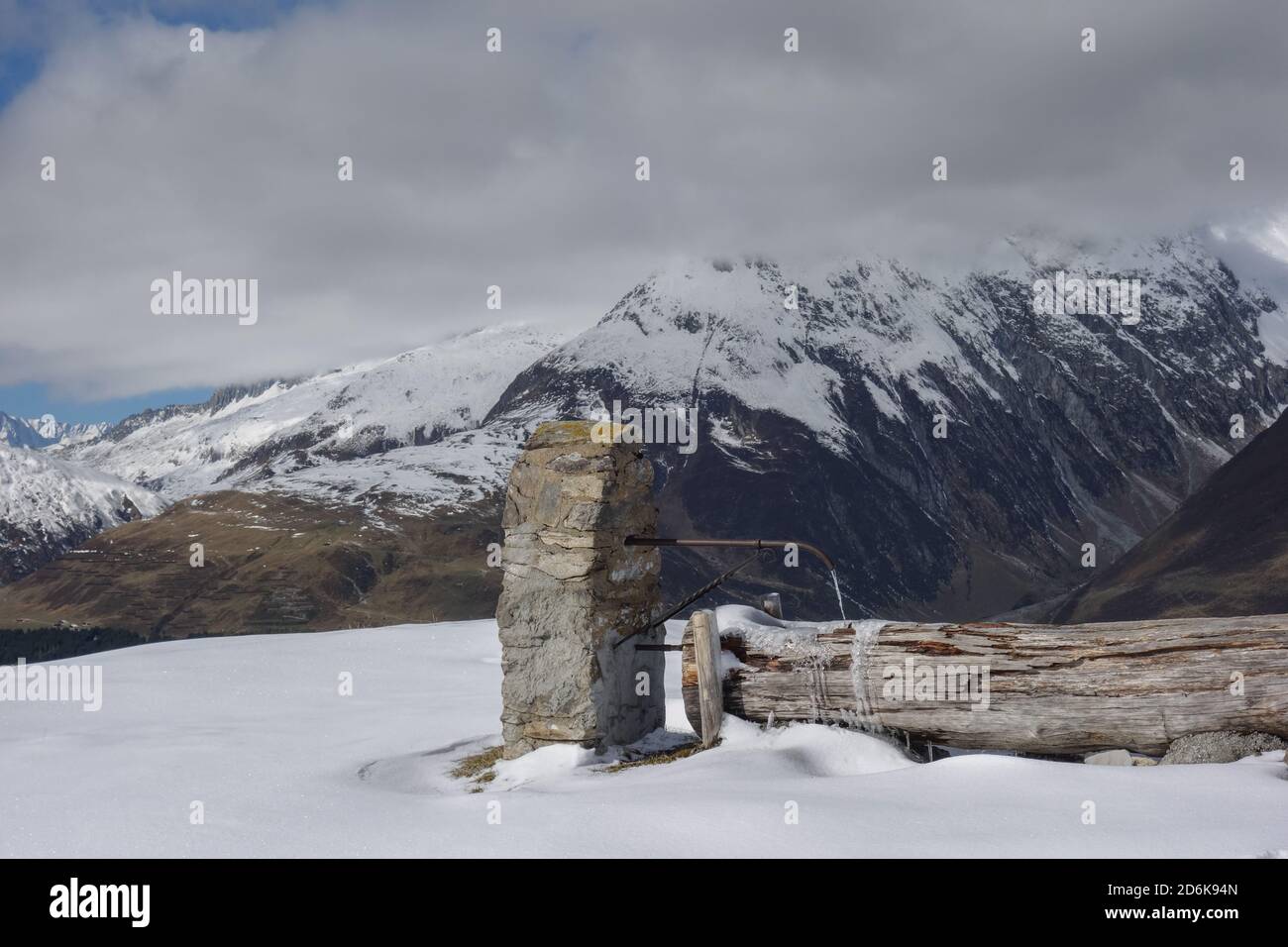 Autumn time in the swiss alps Stock Photo - Alamy