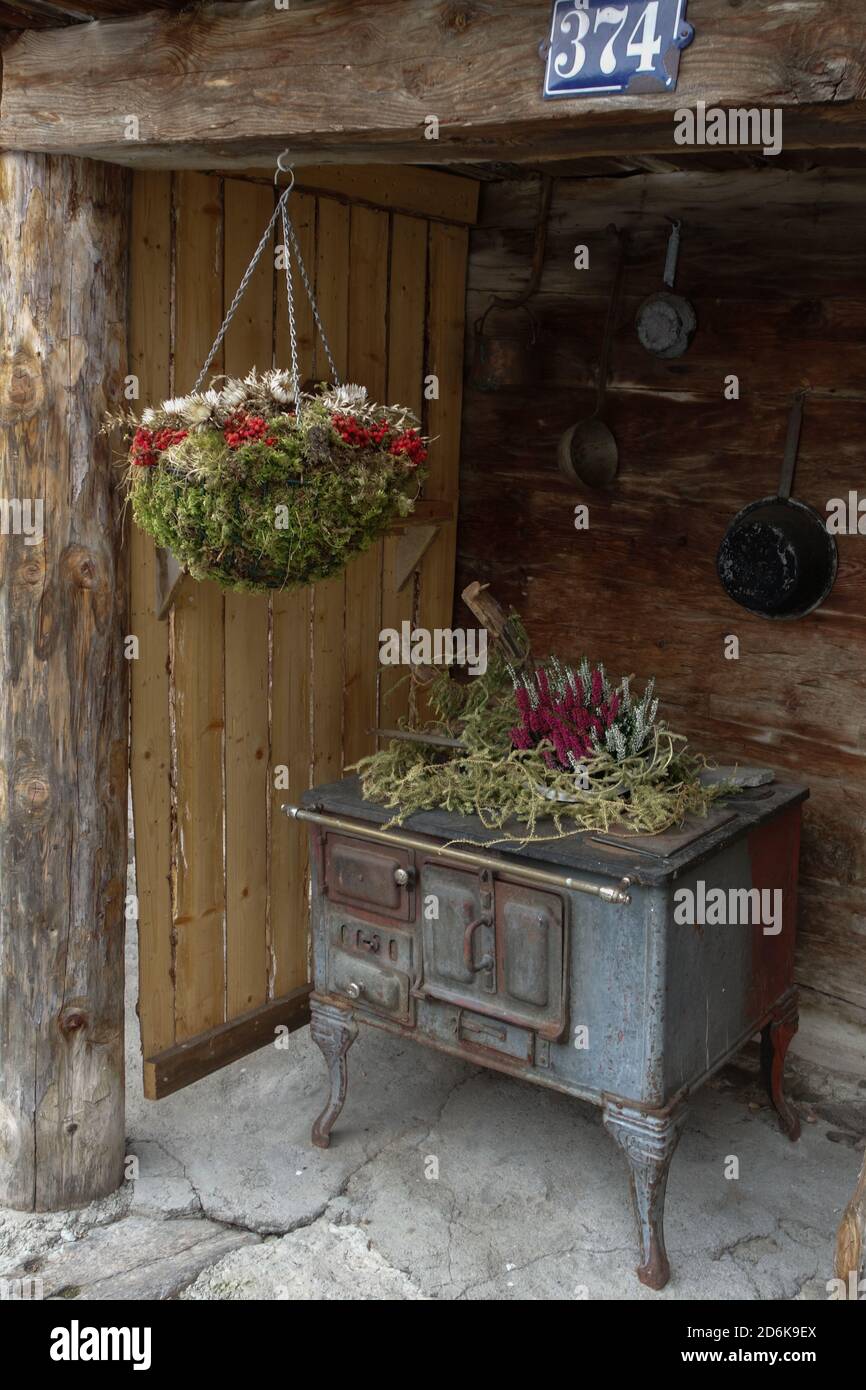 Autumn time in the swiss alps Stock Photo - Alamy