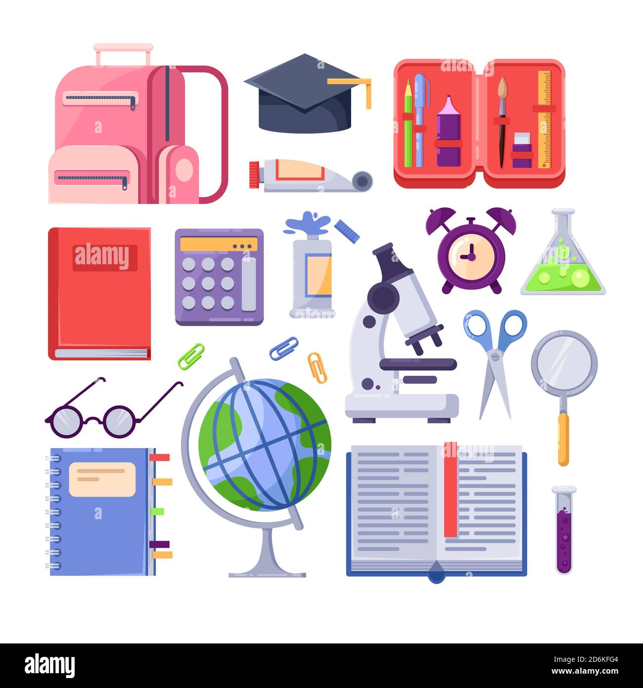 https://c8.alamy.com/comp/2D6KFG4/back-to-school-colorful-icons-and-vector-design-elements-education-stationery-supplies-and-tools-isolated-on-white-background-2D6KFG4.jpg