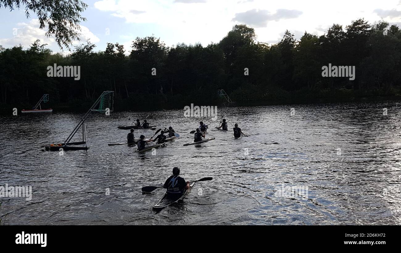 World Games canoe polo Stock Photo Alamy