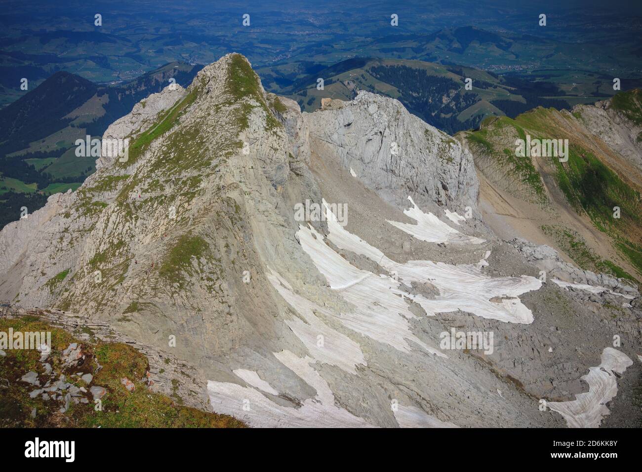 Mountains in Appenzeller Alps, Swiss Alps Stock Photo - Alamy