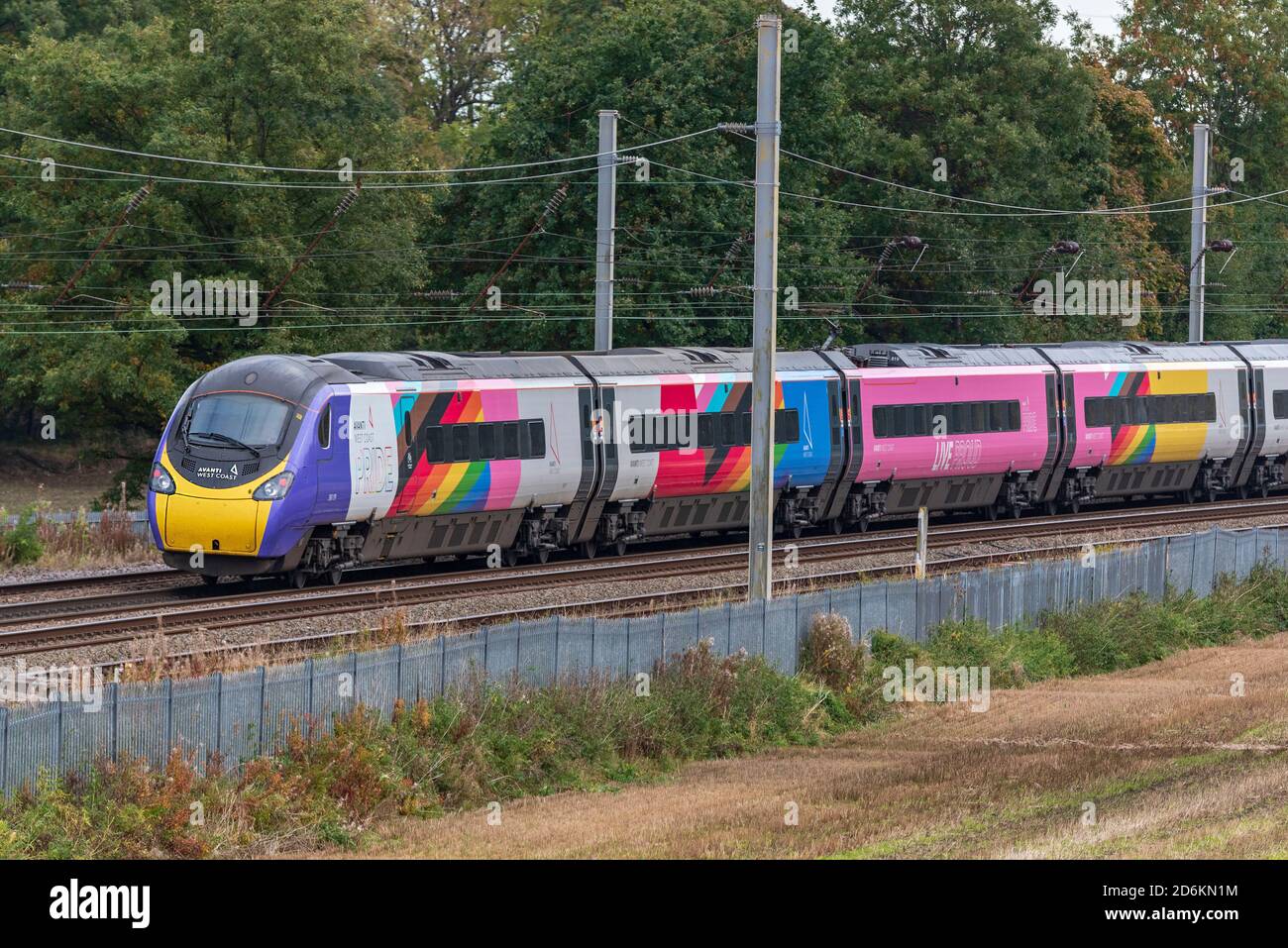 Avanti west coast pride train hi-res stock photography and images - Alamy