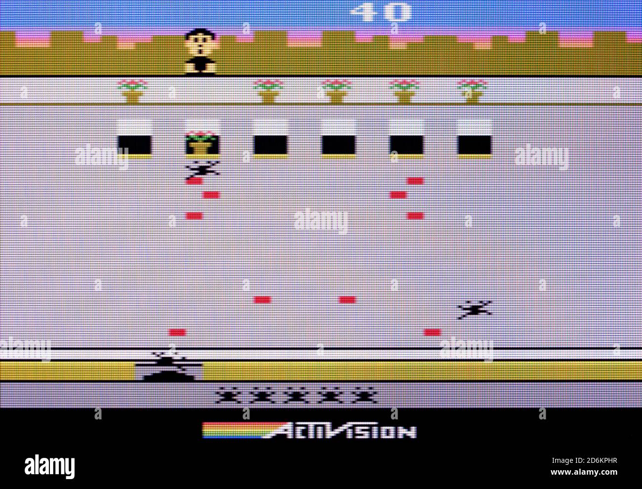 Jeu Atari 2600 BOING! - Version Rare Mais Boîtier Abîmé