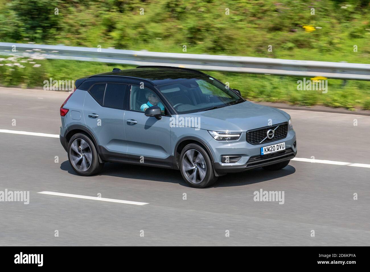 Xc40 R Design Grey 2020 grey Volvo Xc40 R-Design T3 Auto; Vehicular traffic, moving ...