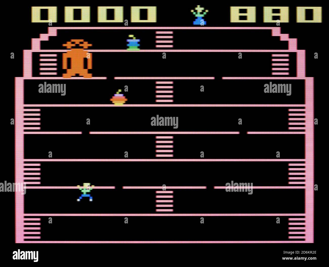 King Kong Sur Atari 2600 – Cartouche Pal/Sécam – TIGERVISION – Bon état