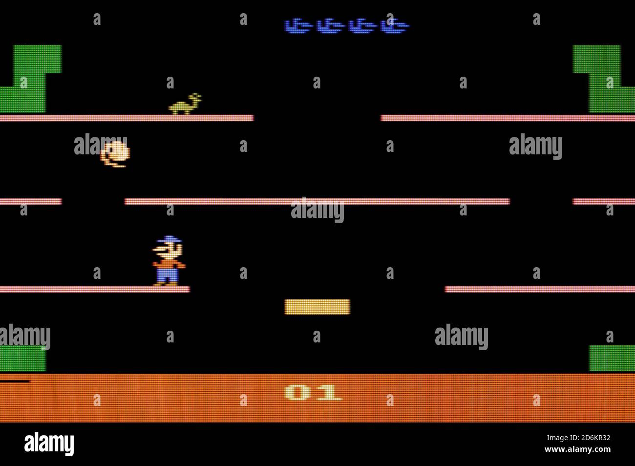 Mario Bros - Atari 2600 VCS Videogame - Editorial use only Stock Photo