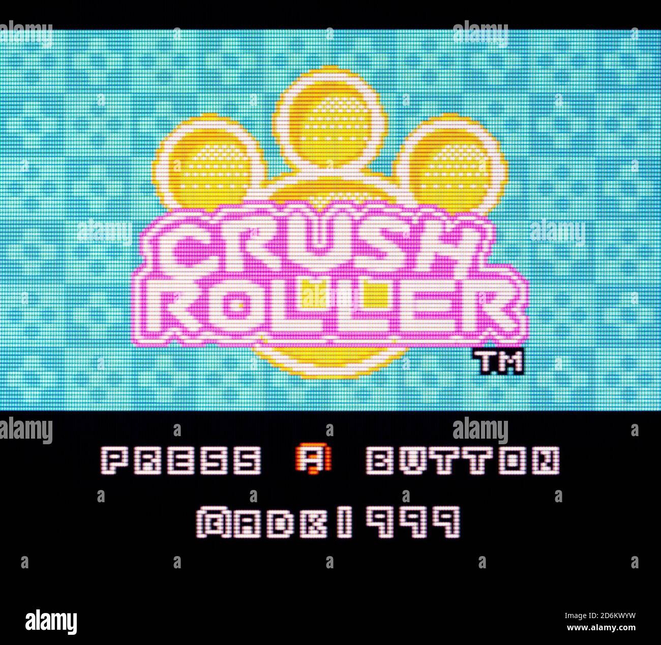 Crush Roller Neo Geo Pocket Color Videogame Editorial use only