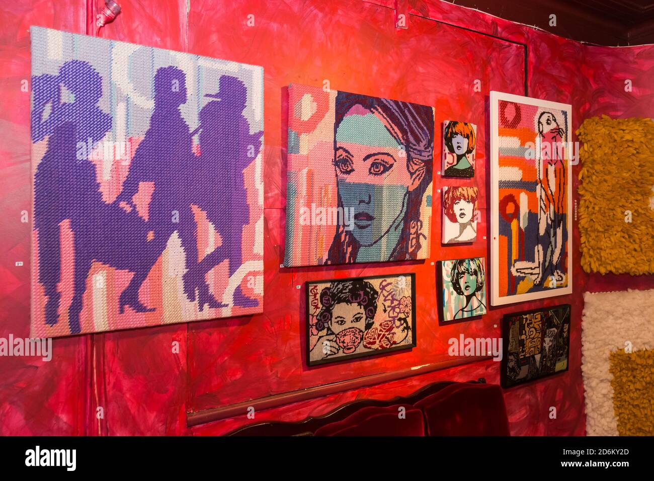 Sydney Australia Sunday 18th October Artist Nike Mc Donald With Her Exhibition Tap Gallery Surry Hills And There S A Light On An Art Exhibition Is A Response To The Sydney Craft