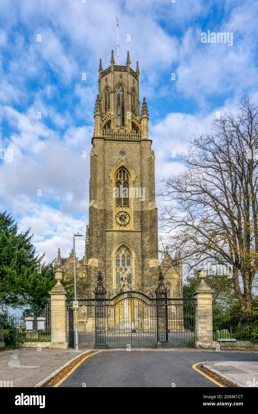 Church of St George the Martyr, Ramsgate. Stock Photo