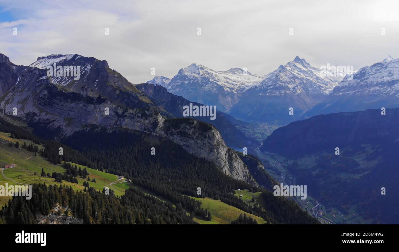 The wonderful mountains of the Swiss Alps Stock Photo - Alamy