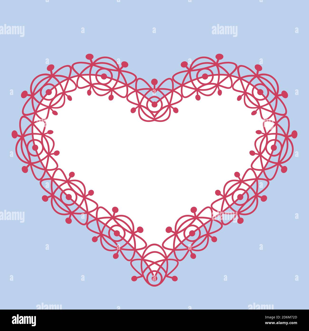 lace heart designs